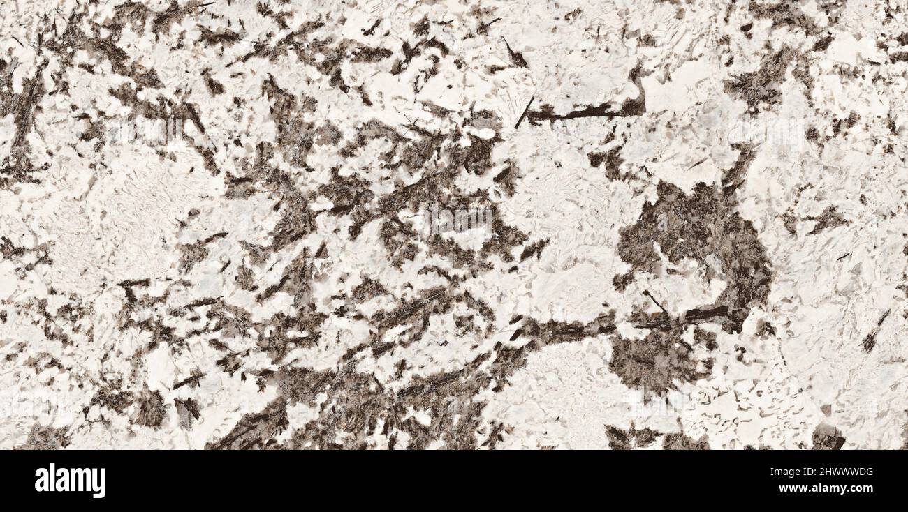 Natürliche Textur des Marmordesigns. Glänzende Marmorplatte Textur für digitale Wandfliesen und Bodenfliesen. Granitplatte Stein Keramikfliesen. Stockfoto