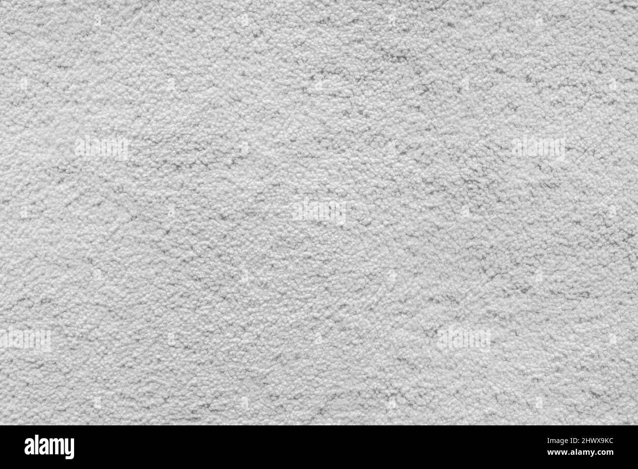 Clean grauen Teppich Textur Probe, Draufsicht Stockfoto
