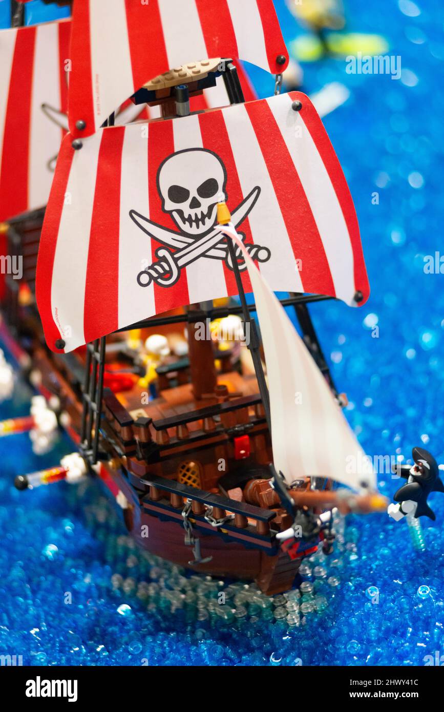 Lego Piraten der Karibik Stockfoto