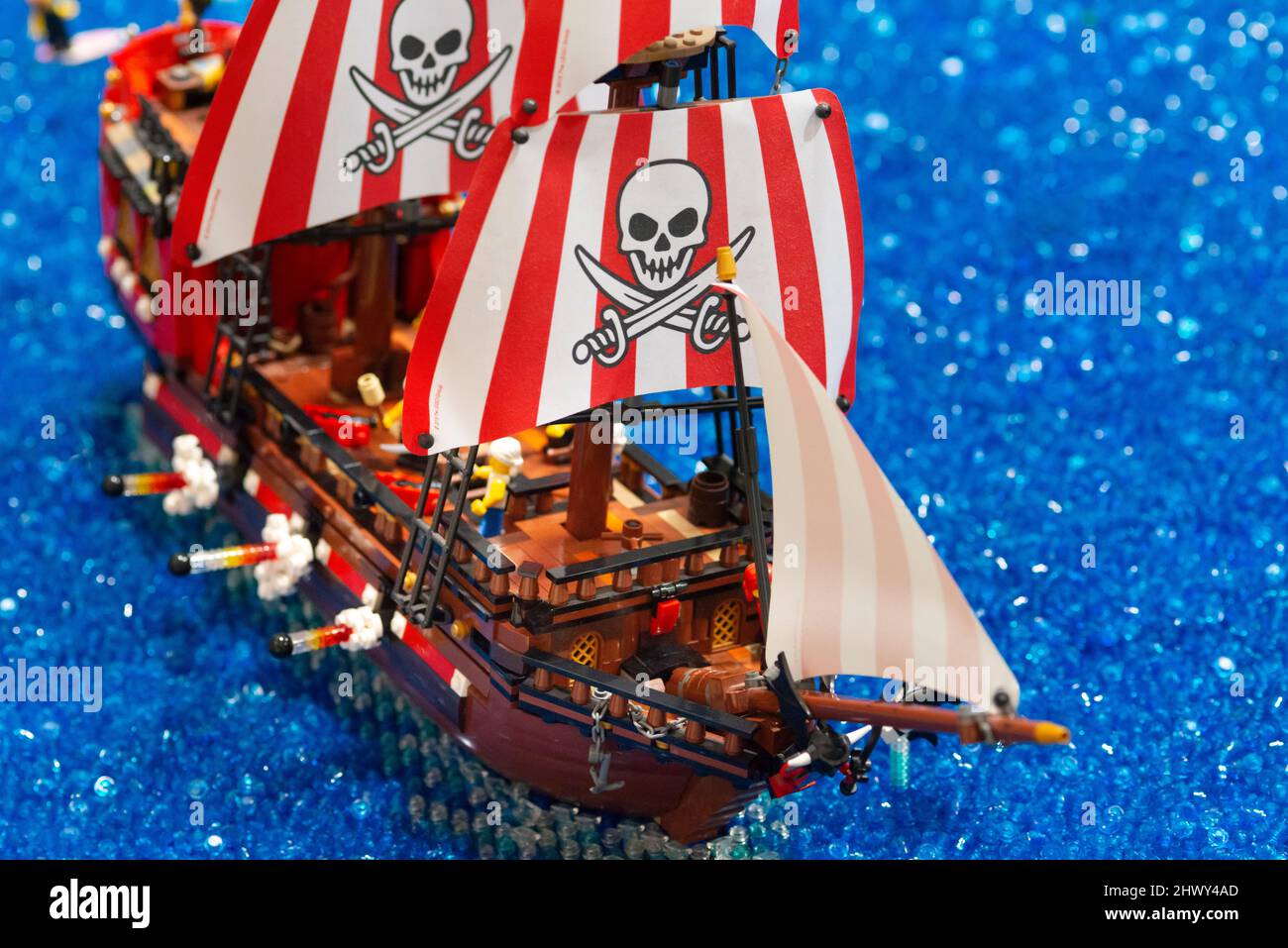 Lego Piraten der Karibik Stockfoto