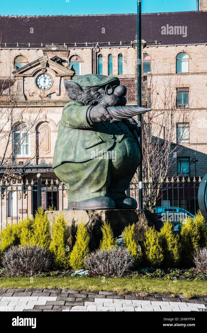 Foxes Stocksbridge Raymond Boswell Stockfoto