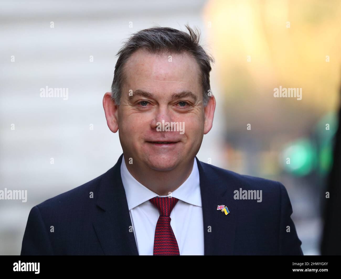 London, Großbritannien. 8. März 2022. Minister ohne Portfolio Nigel Adams kommt zur wöchentlichen Kabinettssitzung in der Downing Street Nr. 10. Quelle: Uwe Deffner/Alamy Live News Stockfoto