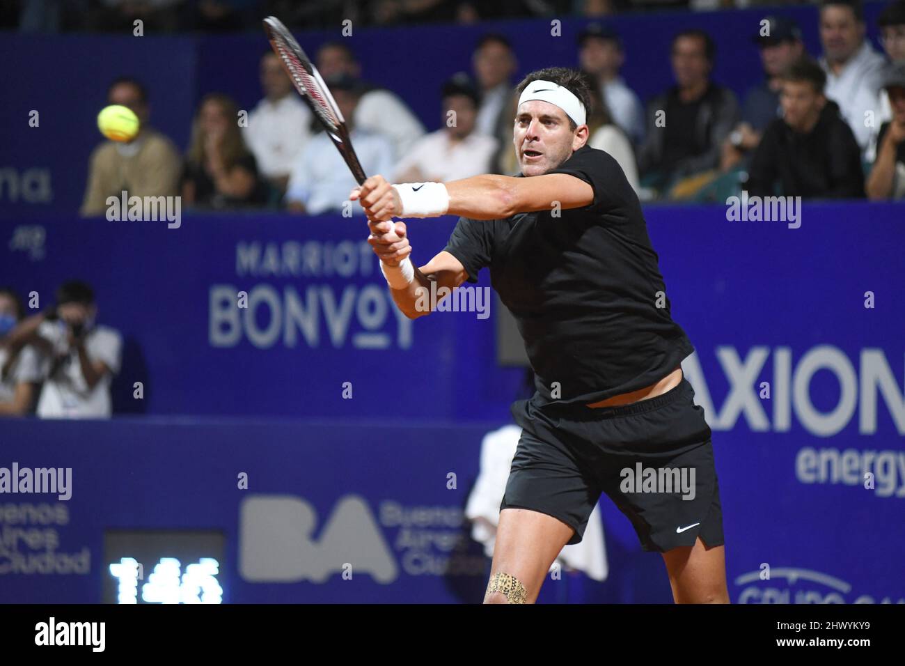 Juan Martin del Potro (Argentinien) scheidet aus dem Tennis aus. Argentina Open 2022 Stockfoto