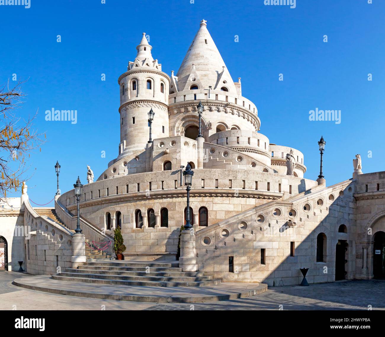 Fischerhochburg in Budapest, Ungarn Stockfoto Fischerhochburg in Budapest, Ungarn Stockfoto
