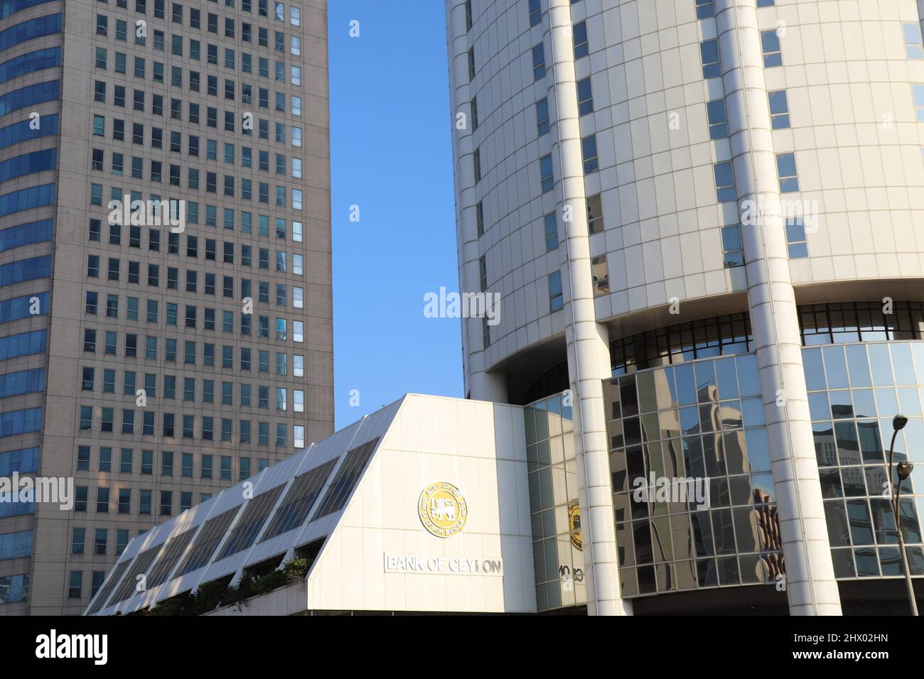 Bank of Ceylon in Colombo Stockfoto