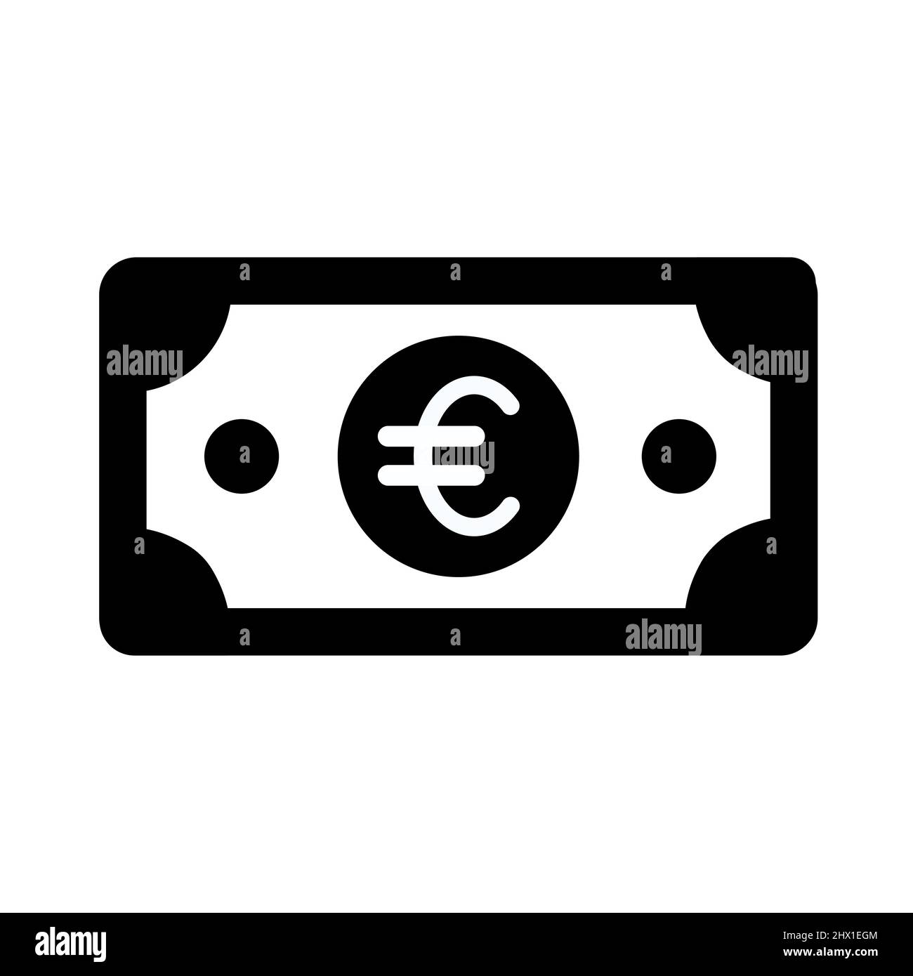 Abstraktes Vektor-Symbol auf der weißen, Illustration isoliert für Grafik-und Web-Design. Einfaches, flaches Symbol. Stock Vektor