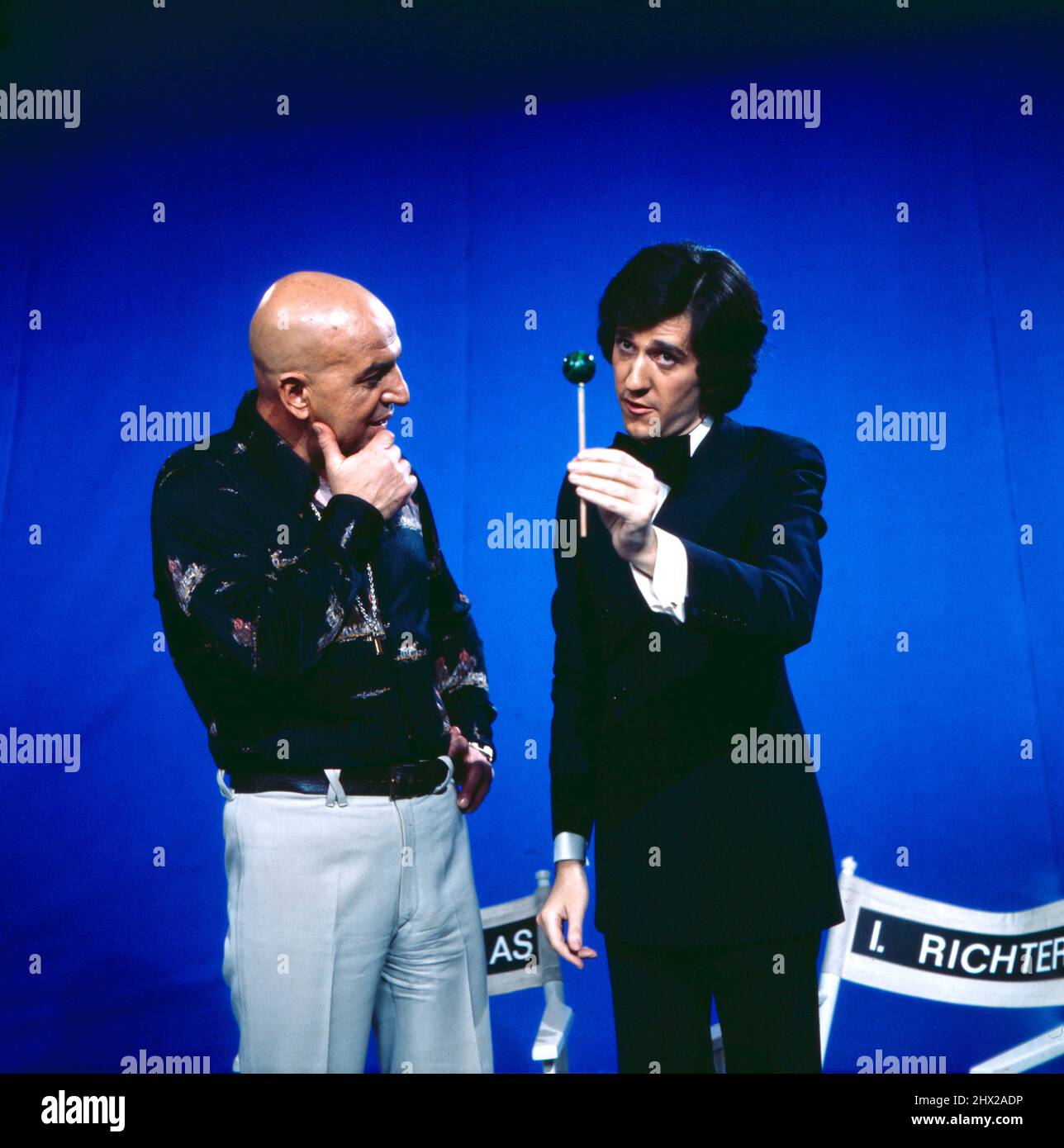 Telly Savalas, amerikanischer Schauspieler, TitelDarsteller in