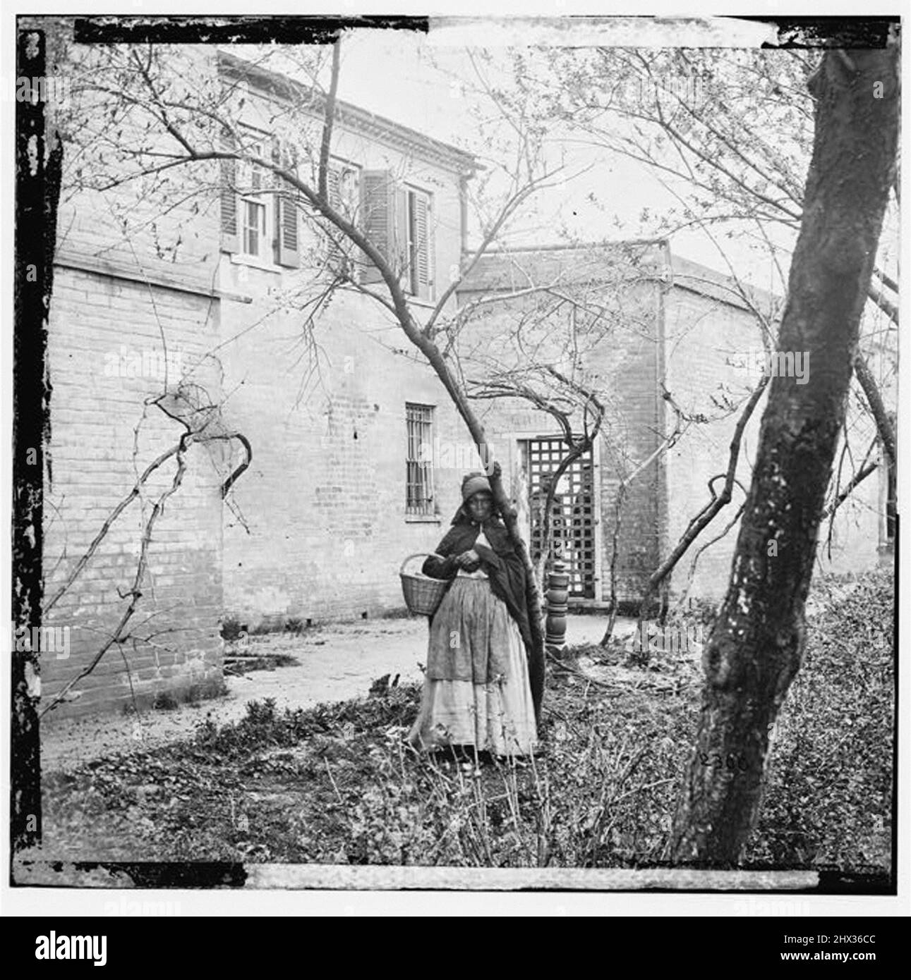 Vintage-Foto aus dem amerikanischen Bürgerkrieg 1860s Stockfoto