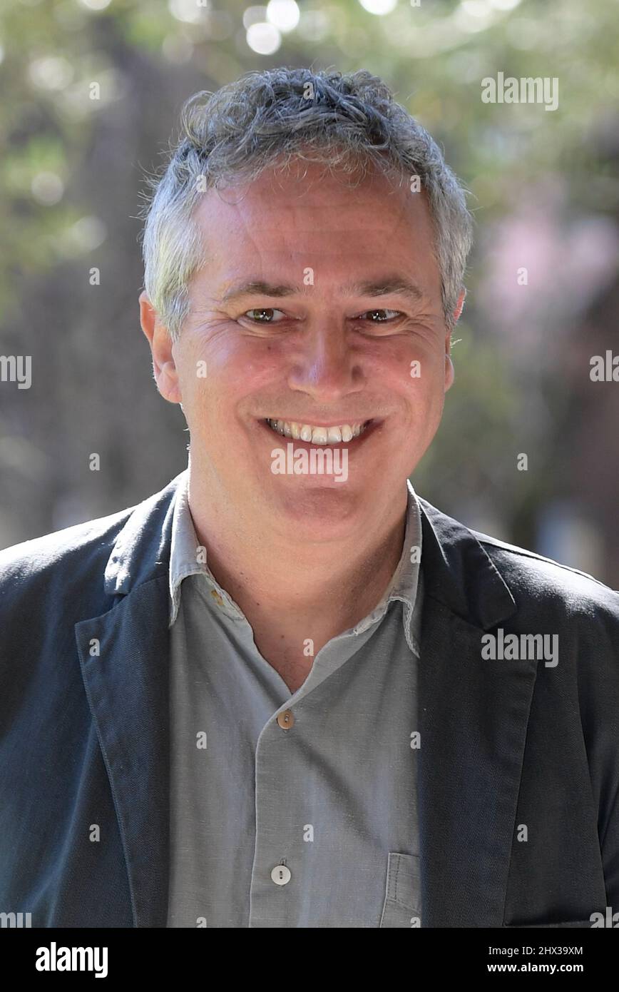 Rom, Italien. 09. März 2022. Regisseurin Simone Spada besucht die Fotozelle des Rai Fiction Studios Battaglia im Rai Center Viale Mazzini. Kredit: SOPA Images Limited/Alamy Live Nachrichten Stockfoto