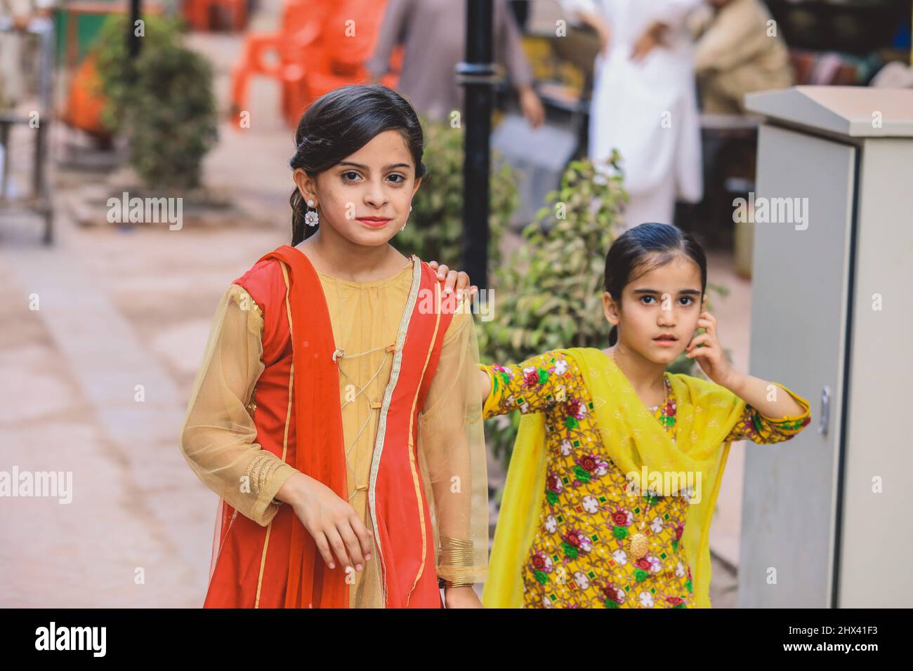 Kinder in Peshawar, Pakistan Stockfoto