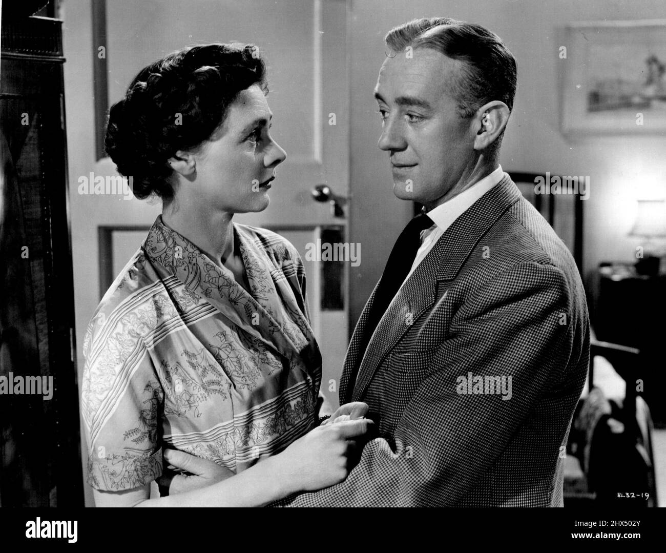 Celia Johnson, Alec Guinness „das Paradies des Hauptmanns“. 01. Januar 1954. Stockfoto