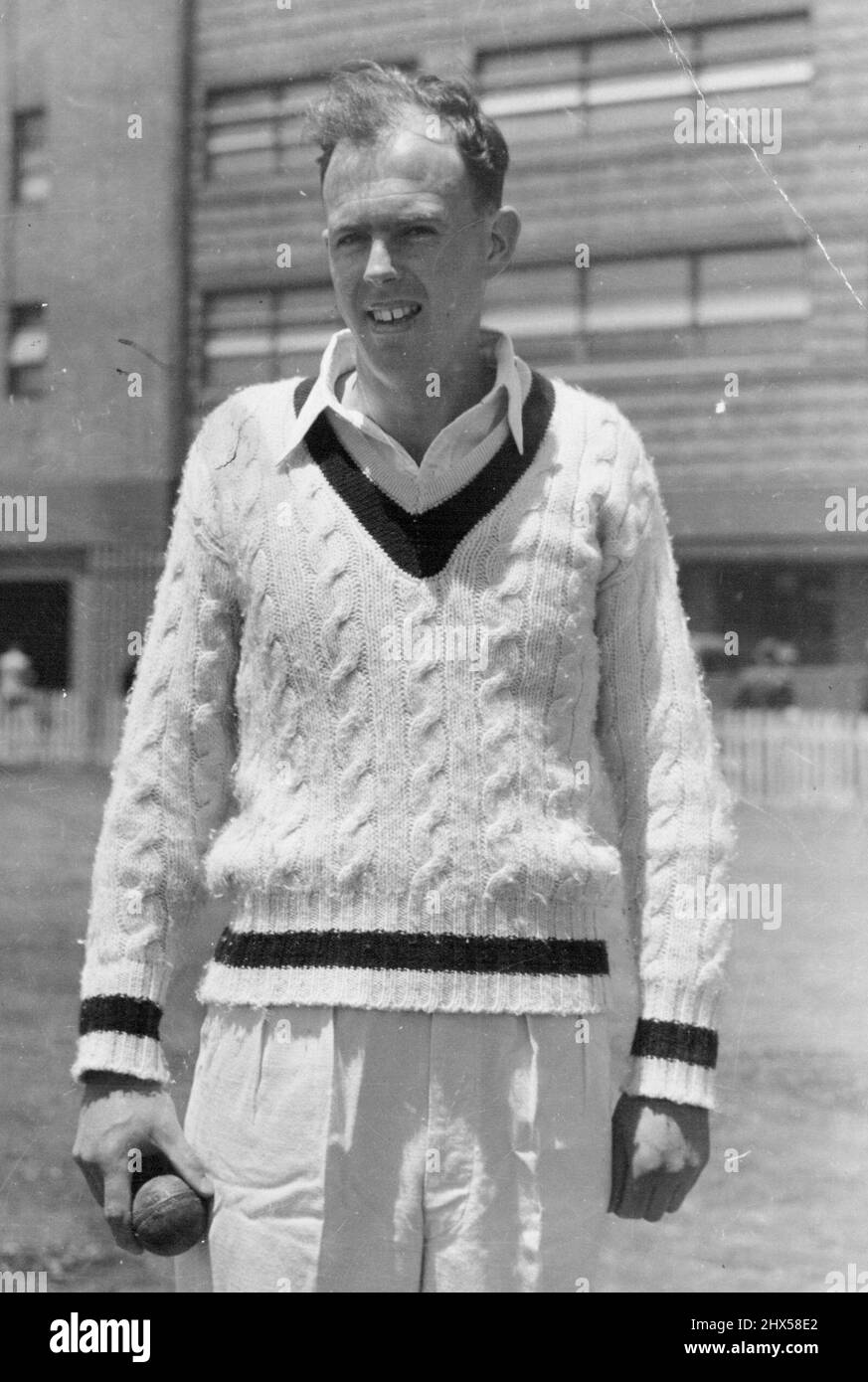 C. Johnson. 10. März 1949. Stockfoto