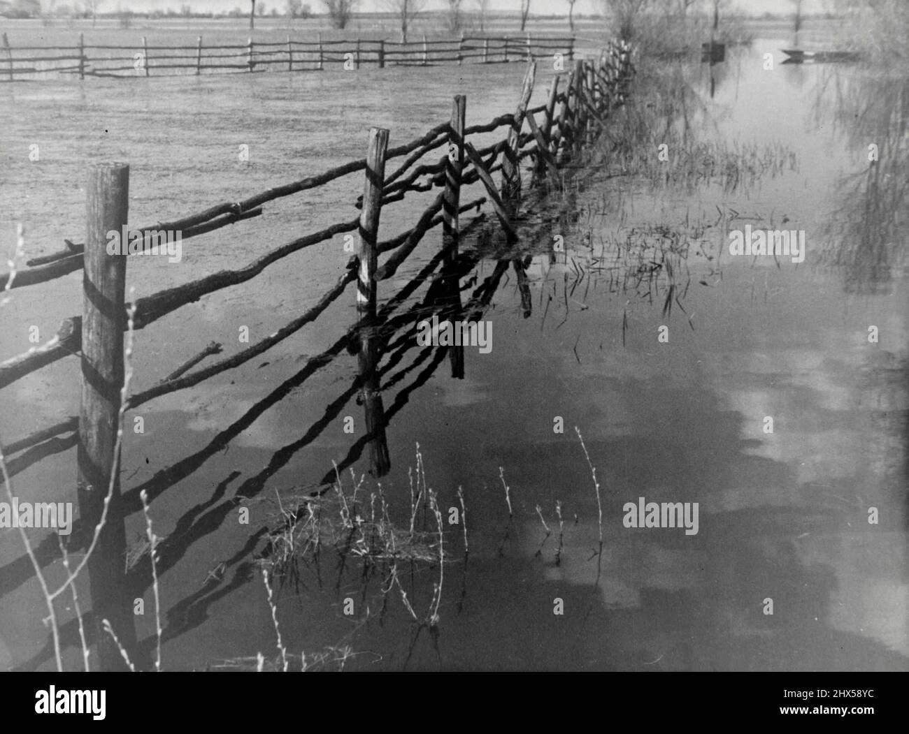 Heilkräfte aus deutschem Boden - die Ufer des Silver Lake sind reich an landschaftlicher Schönheit. 02. März 1936. Stockfoto