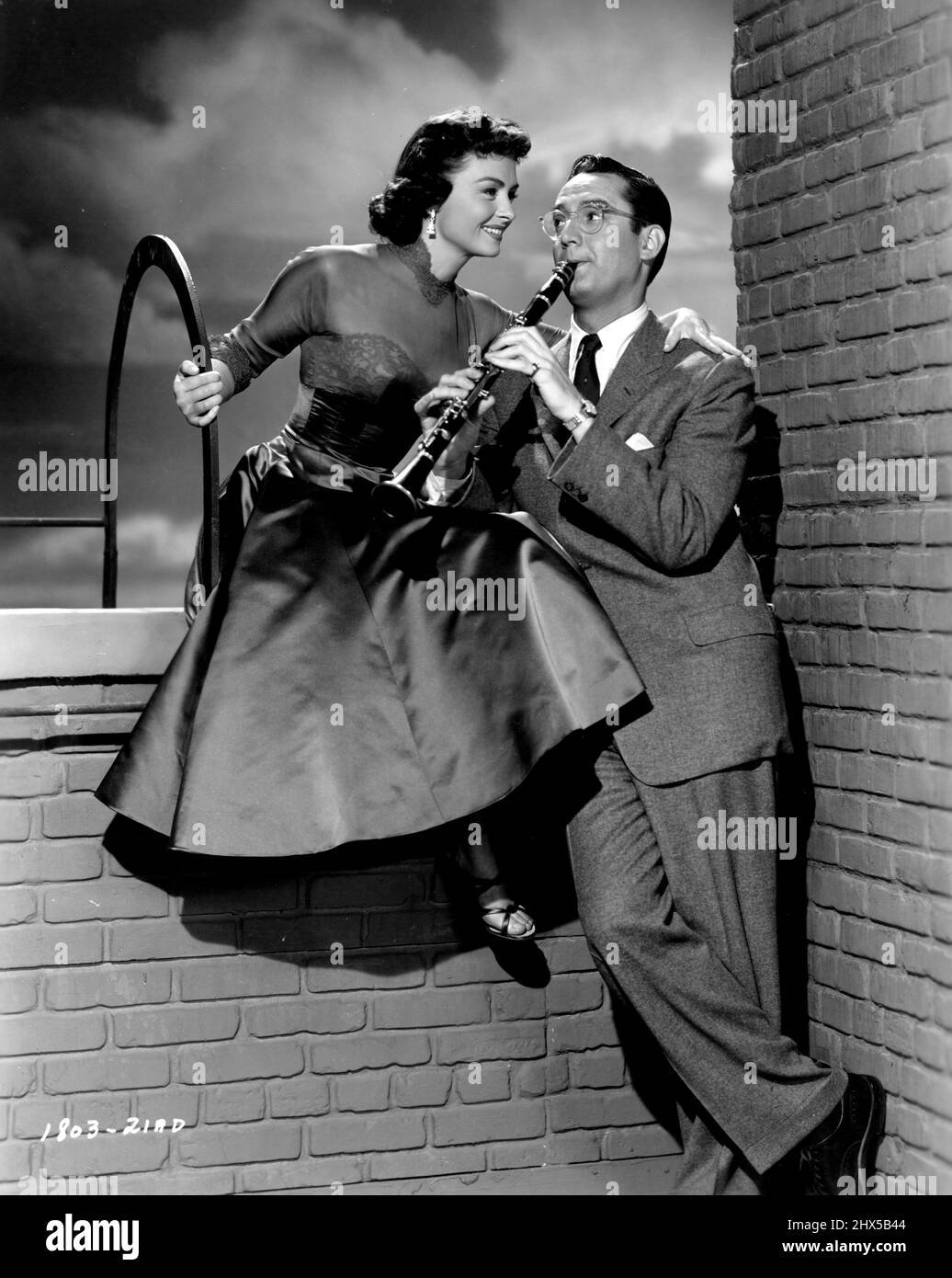 Benny Goodman - Bühne Und Leinwand. 01. Januar 1955. Stockfoto