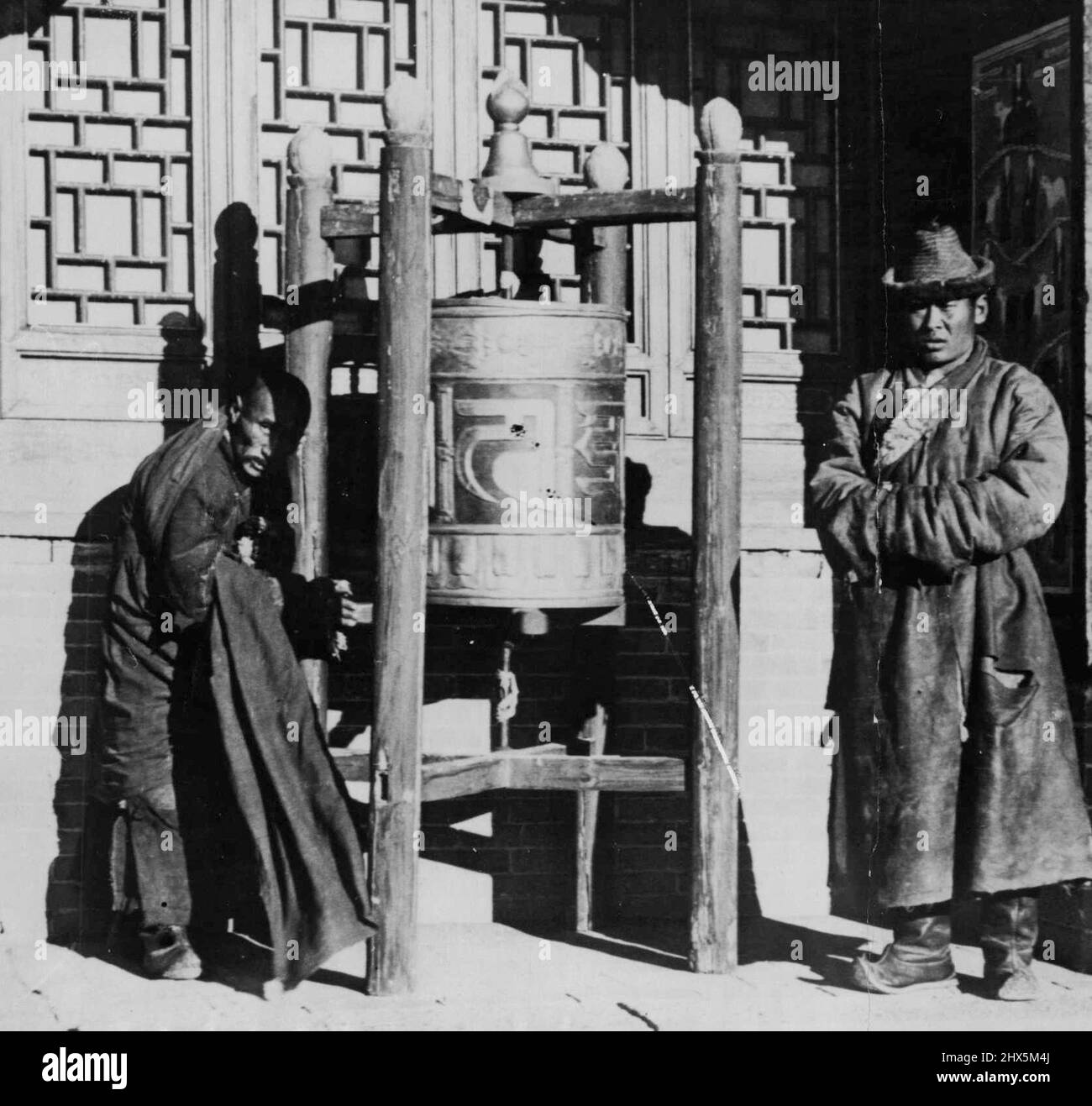Tibeter - Arten Von Menschen. 27. April 1936. Stockfoto