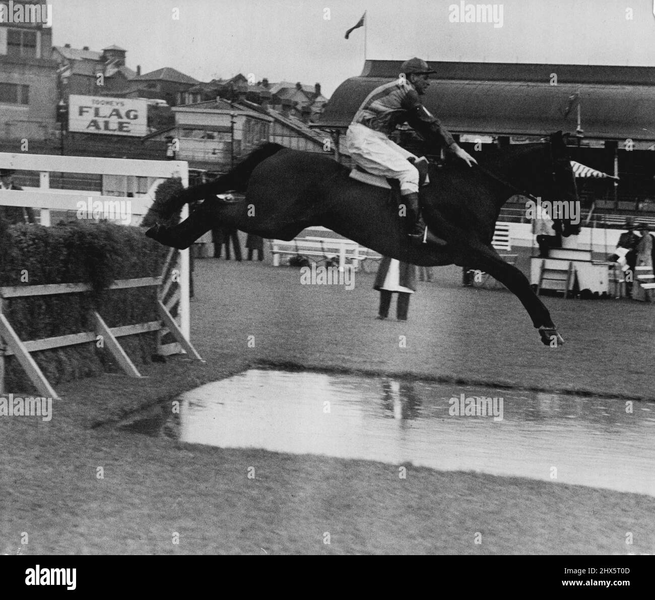 Royal Easter Show Ring Events, Trotting School Girls Displays, Etc. - (Siehe auch: File, Royal Easter Show, Horses Jumping Events, etc. ) - R.A.S. 27. April 1950. Stockfoto