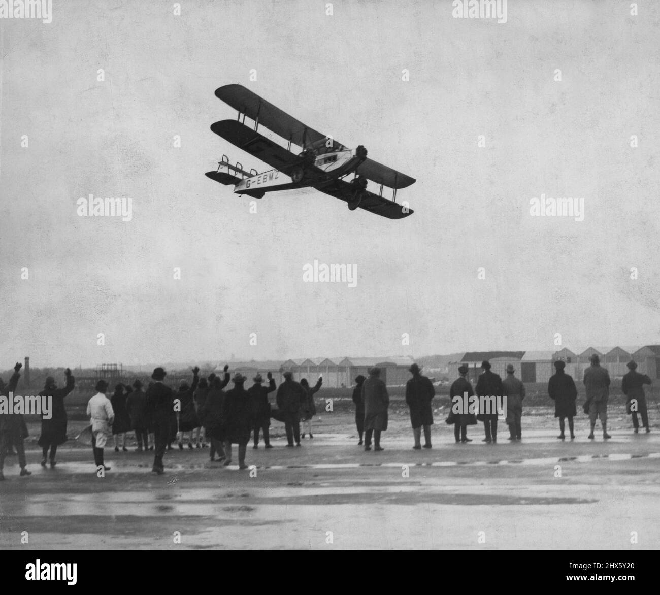 Imperial Airways Liners. 18. Februar 1949.;Imperial Airways Liners. Stockfoto