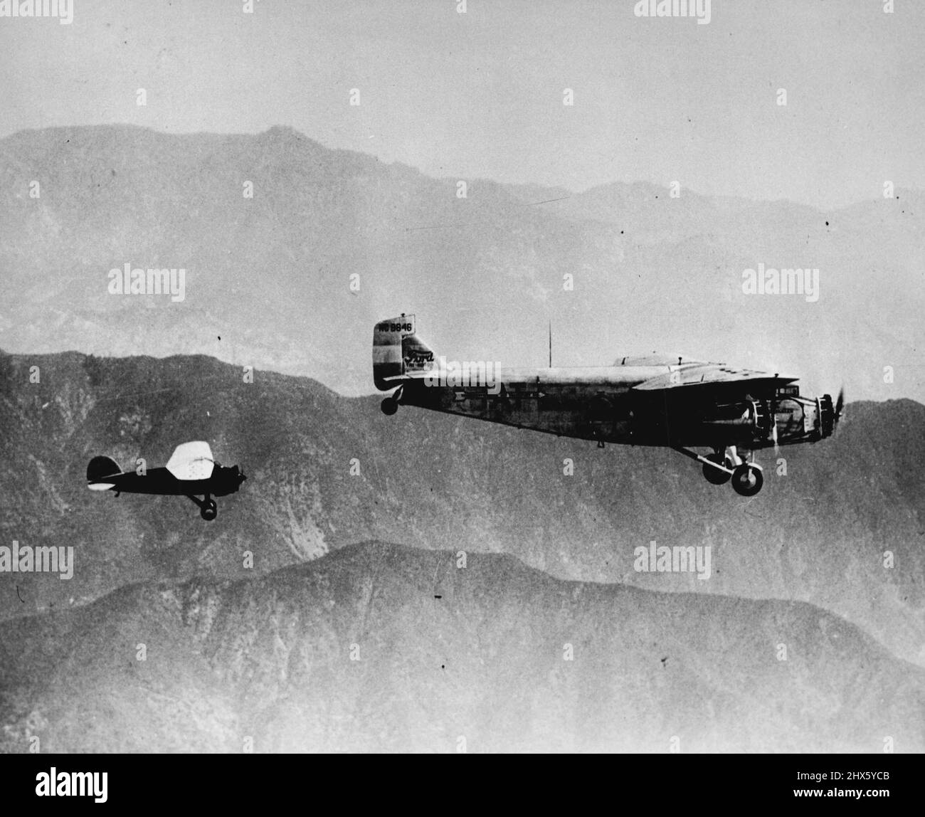Luftfahrt: 992C - 'die Stadt der Los Angels'. 22. September 1949. (Foto von Trans World Airline).;Luftfahrt: 992C - 'die Stadt der Los Angels'. Stockfoto