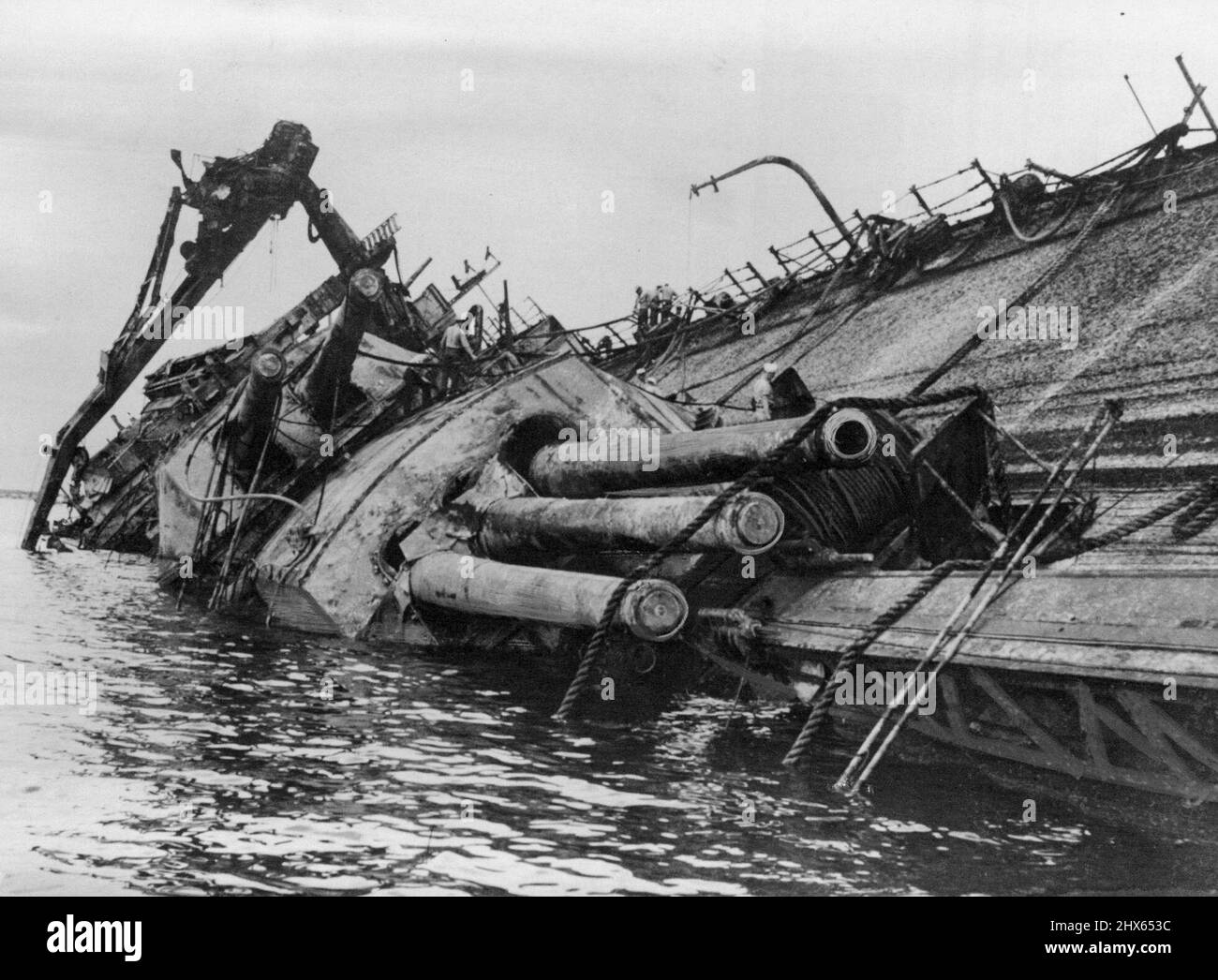 D. Tag - 6.. Juni 1944 - Invasion Frankreichs - Frankreich war Files (siehe auch: Normandie, Frankreich); (siehe auch: General Pluto Pipeline des Militärs). 28. September 1943. Stockfoto
