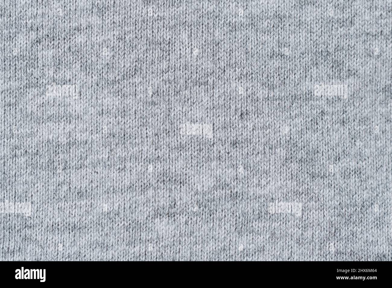 Close up grauer Stoff Textur und Hintergrund Stockfoto