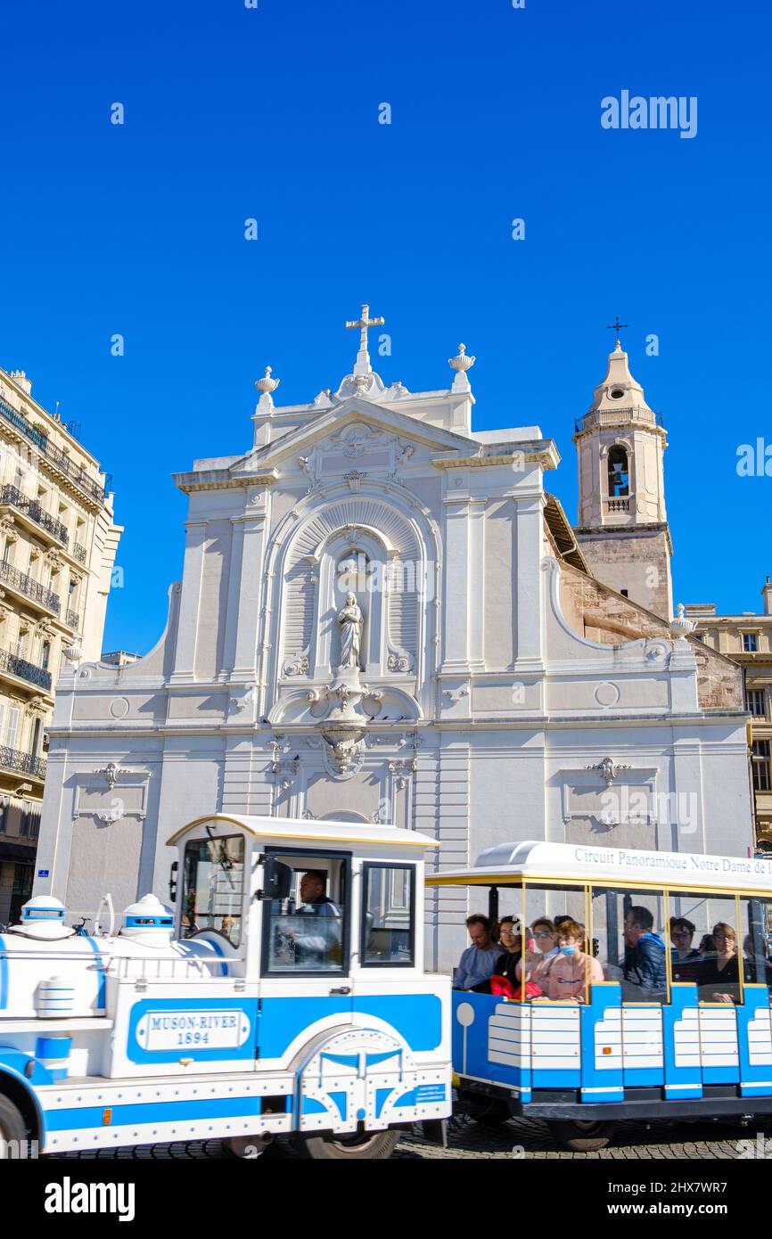 Marseille, Vieux Port, église Saint-Ferréol les Augustins, Frankreich, Bouches-du-Rhône (13) Stockfoto