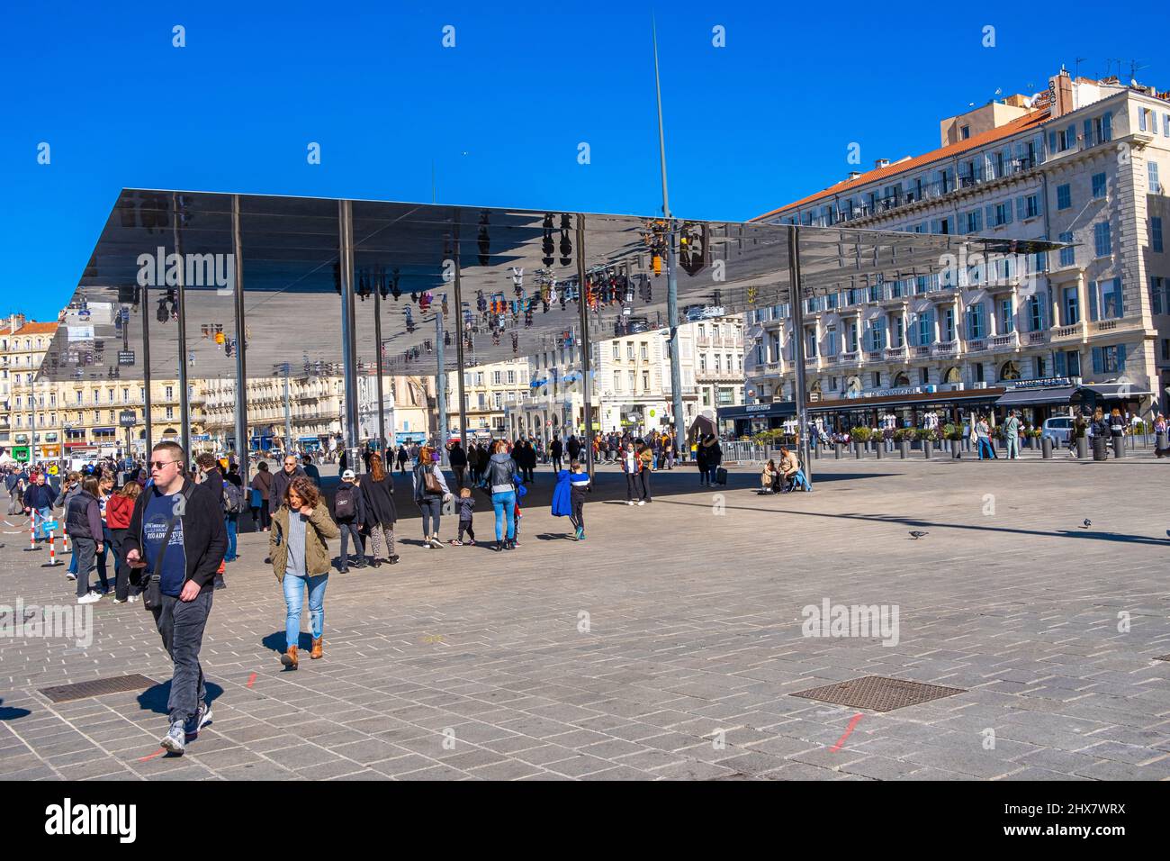 Vieux-Port, Marseille, Frankreich Paca Stockfoto
