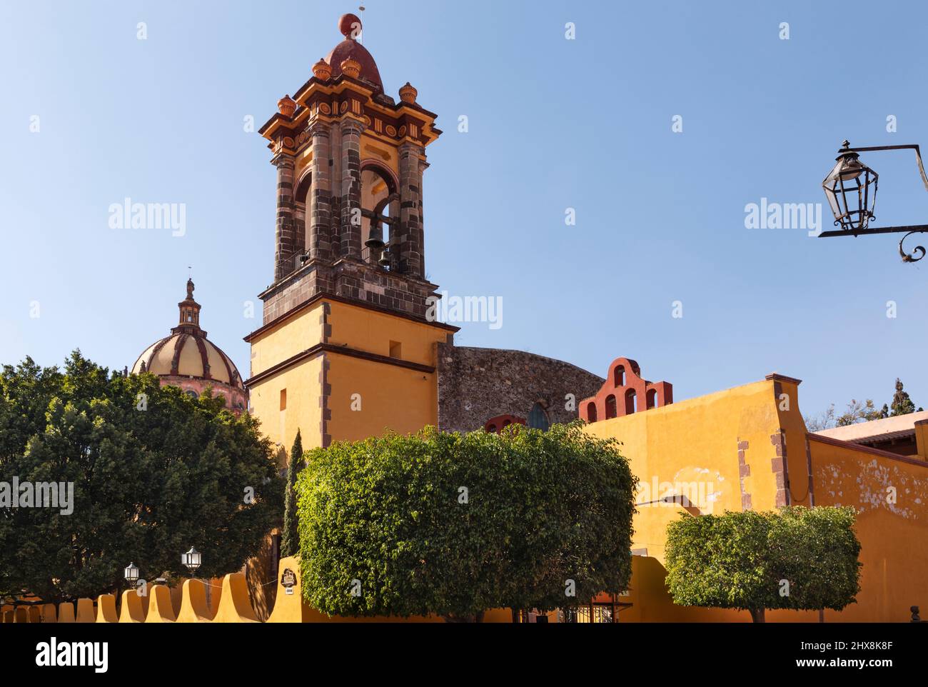 Mexiko, Guanajuato, San Miguel de Allende, Kirche der Unbefleckten Empfängnis (Templo de la Purísima Concepción) Stockfoto