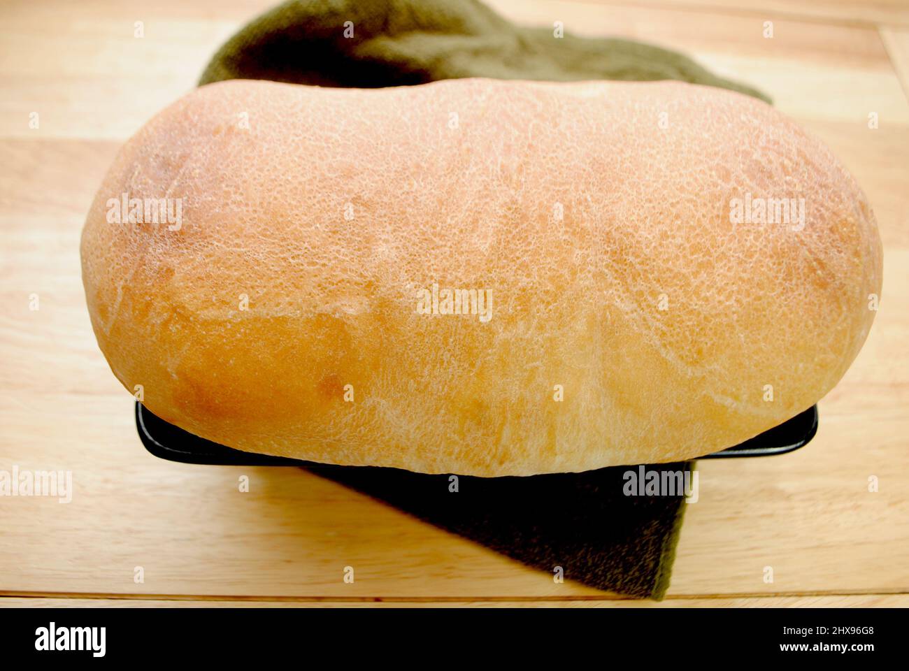 Frisch gebackenes Brot direkt aus dem Ofen Stockfoto