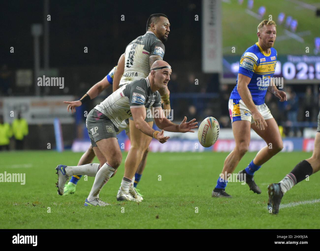 Leeds, Großbritannien. 10. März 2022. Hull FCS Danny Houghton während des Betfred Super League-Spiels zwischen Leeds Rhinos und Hull FC am 10.03.2022 im Headingley Stadium, Leeds, Großbritannien Credit: Craig Cresswell/Alamy Live News Stockfoto