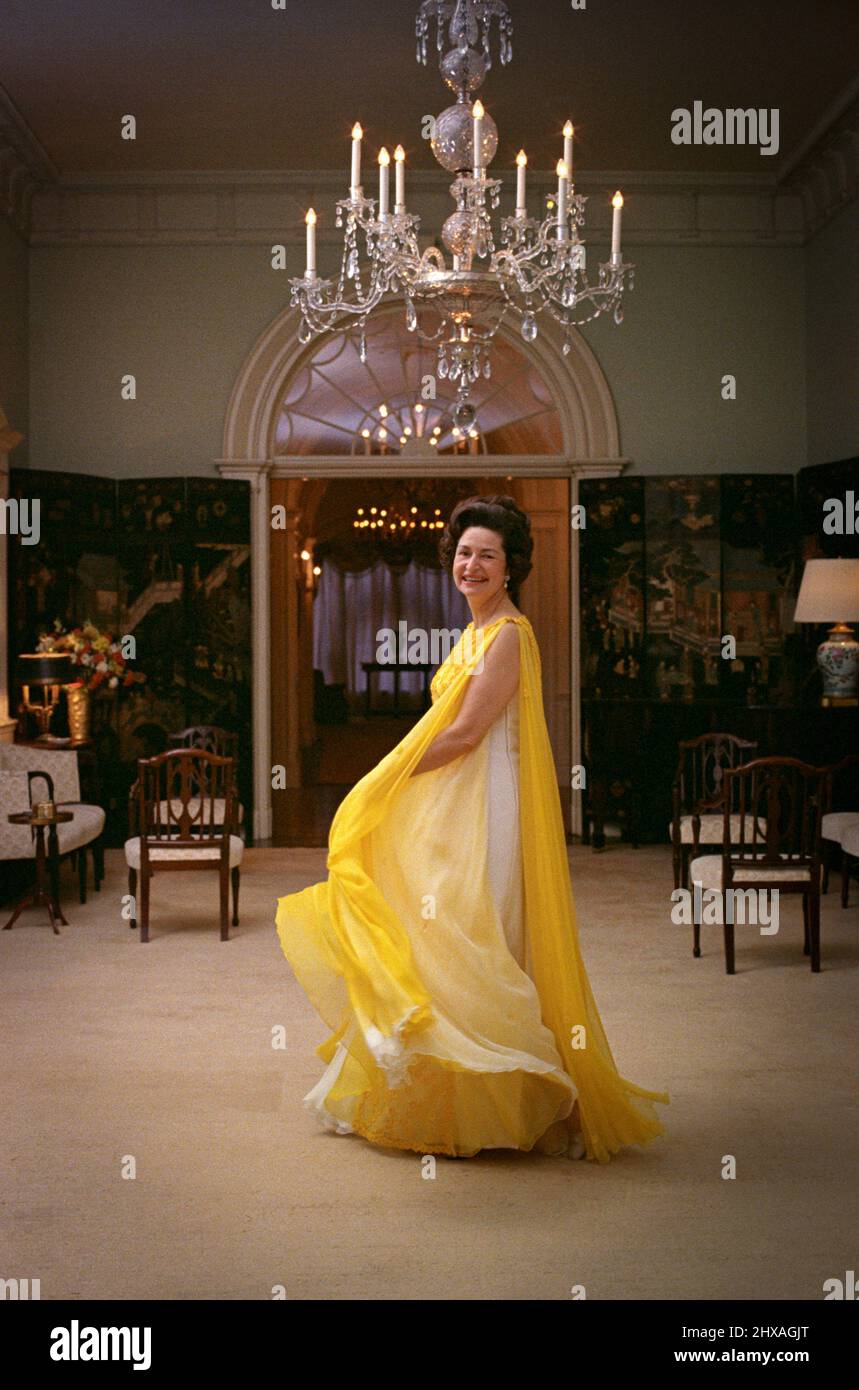 Lady Bird Johnson Stockfoto