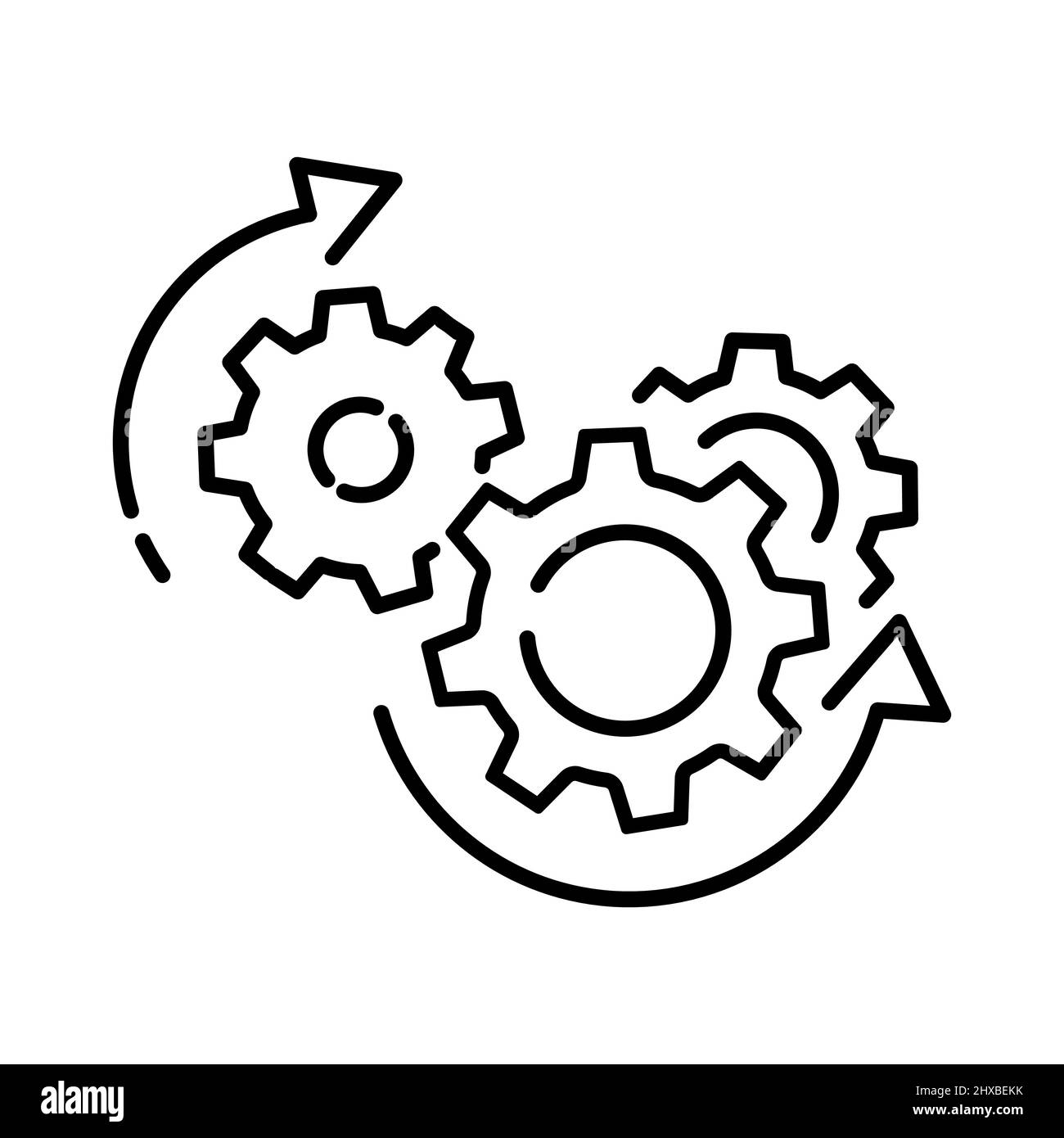Abstraktes Vektor-Symbol auf der weißen, Illustration isoliert für Grafik-und Web-Design. Einfaches, flaches Symbol. Stock Vektor