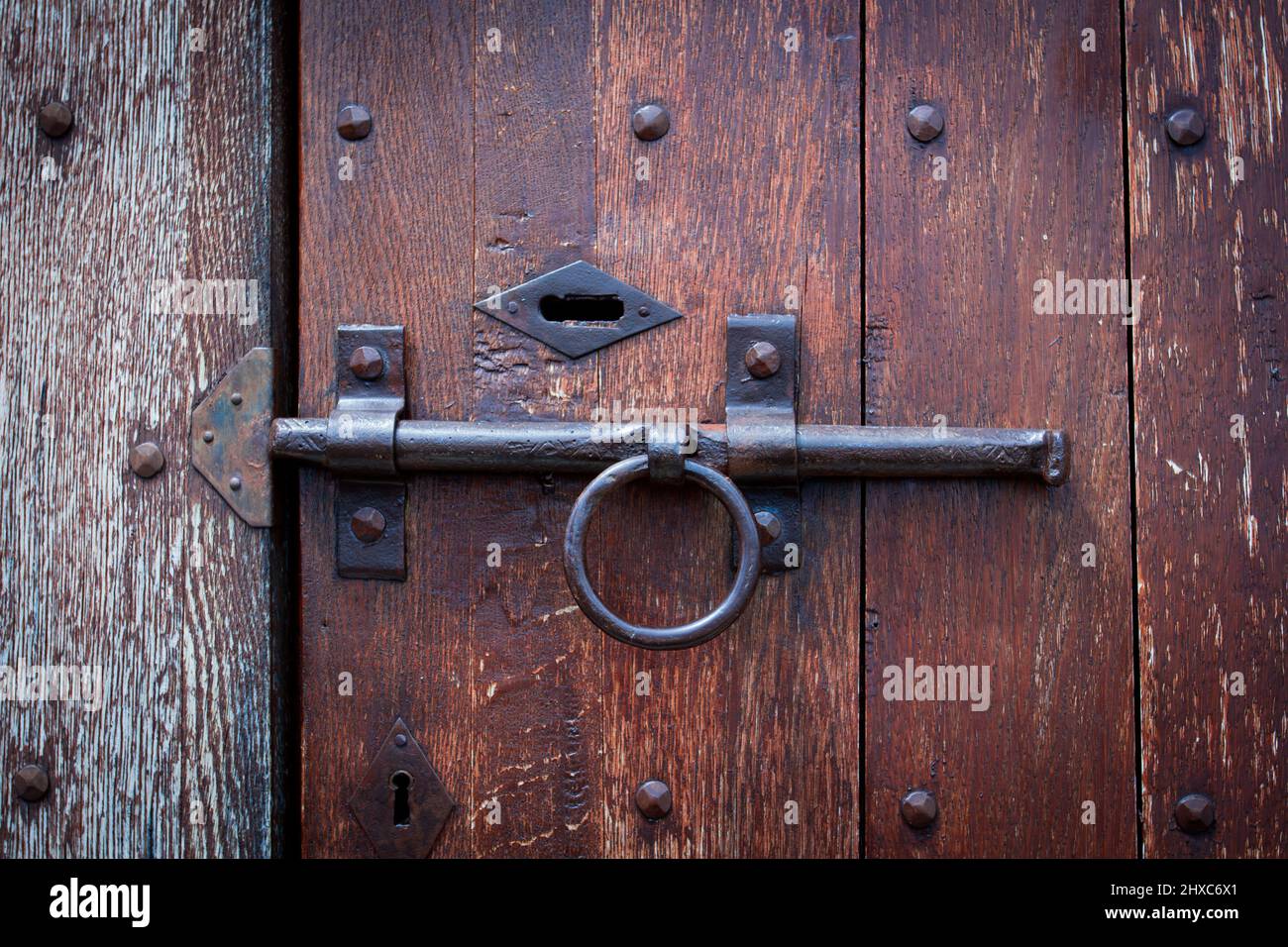 Nahaufnahme französischer Lotto-Grids der Firma FDJ (La francaise des jeux) Stockfoto