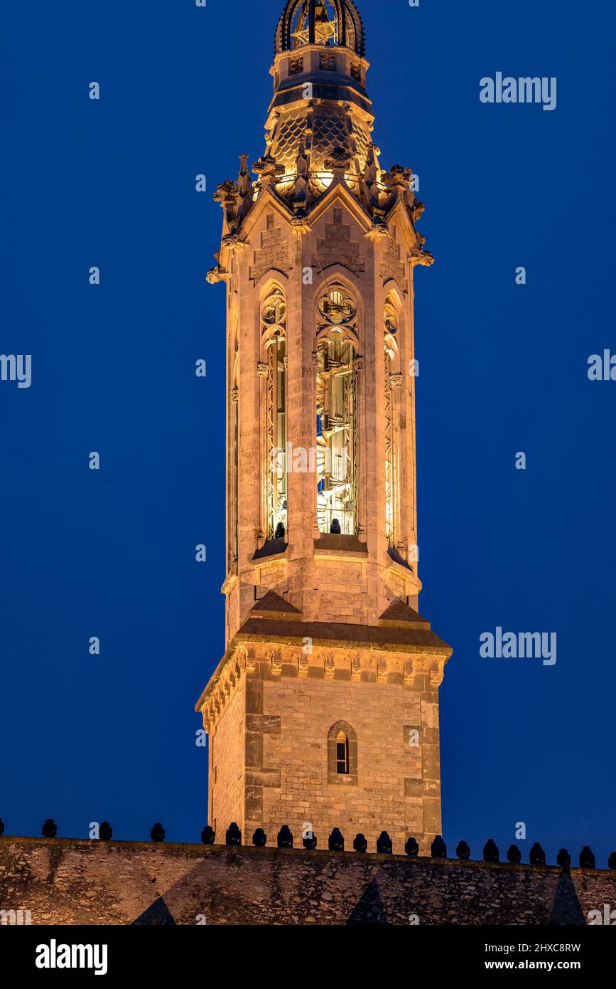 Kirche Sant Joan Baptista in Valls (Tarragona, Katalonien, Spanien) ESP: Iglesia de Sant Joan Baptista de Valls (Tarragona, Cataluña, España) Stockfoto