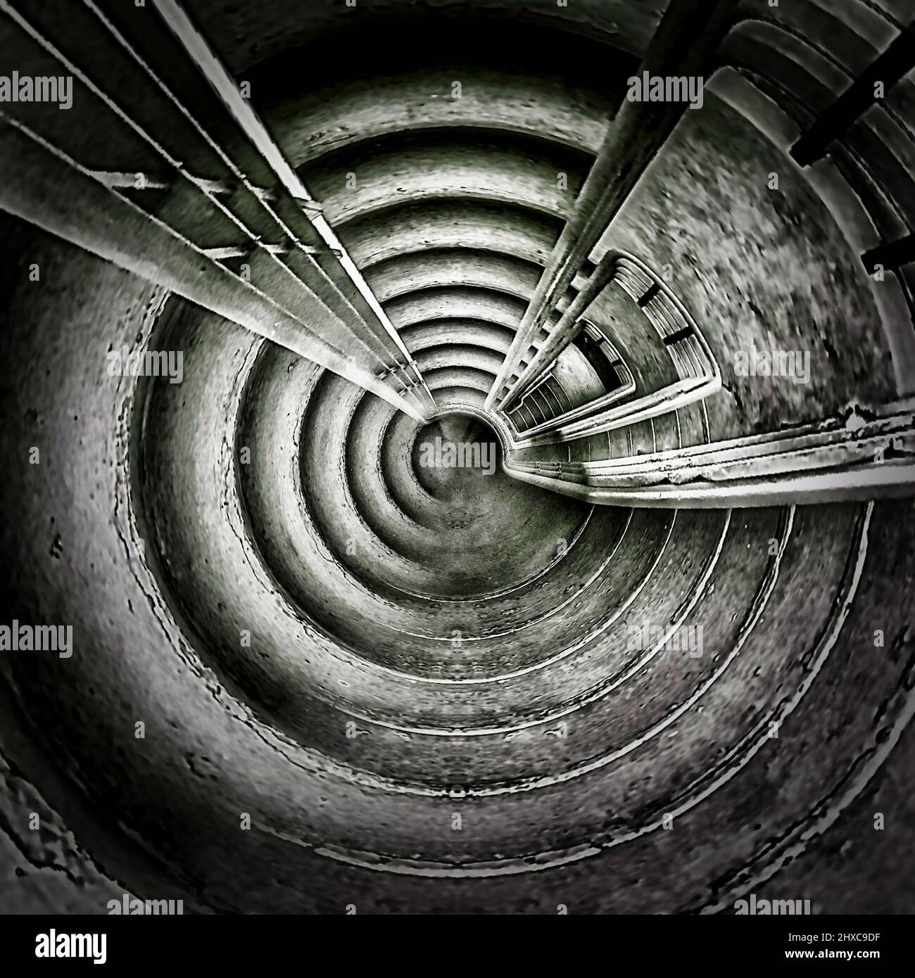 Endless Tunnel Stockfoto