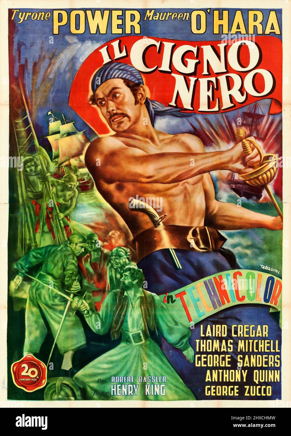 DER SCHWARZE SCHWAN (1942), Regie: HENRY KING. Kredit: 20. CENTURY FOX / Album Stockfoto