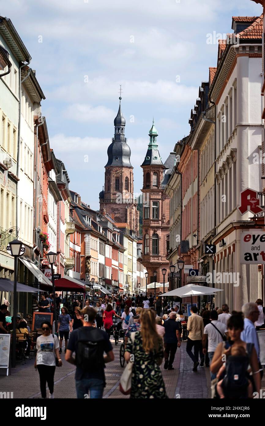 Deutschland, Baden-Württemberg, Heidelberg, Fußgängerzone, Heidelberger ...