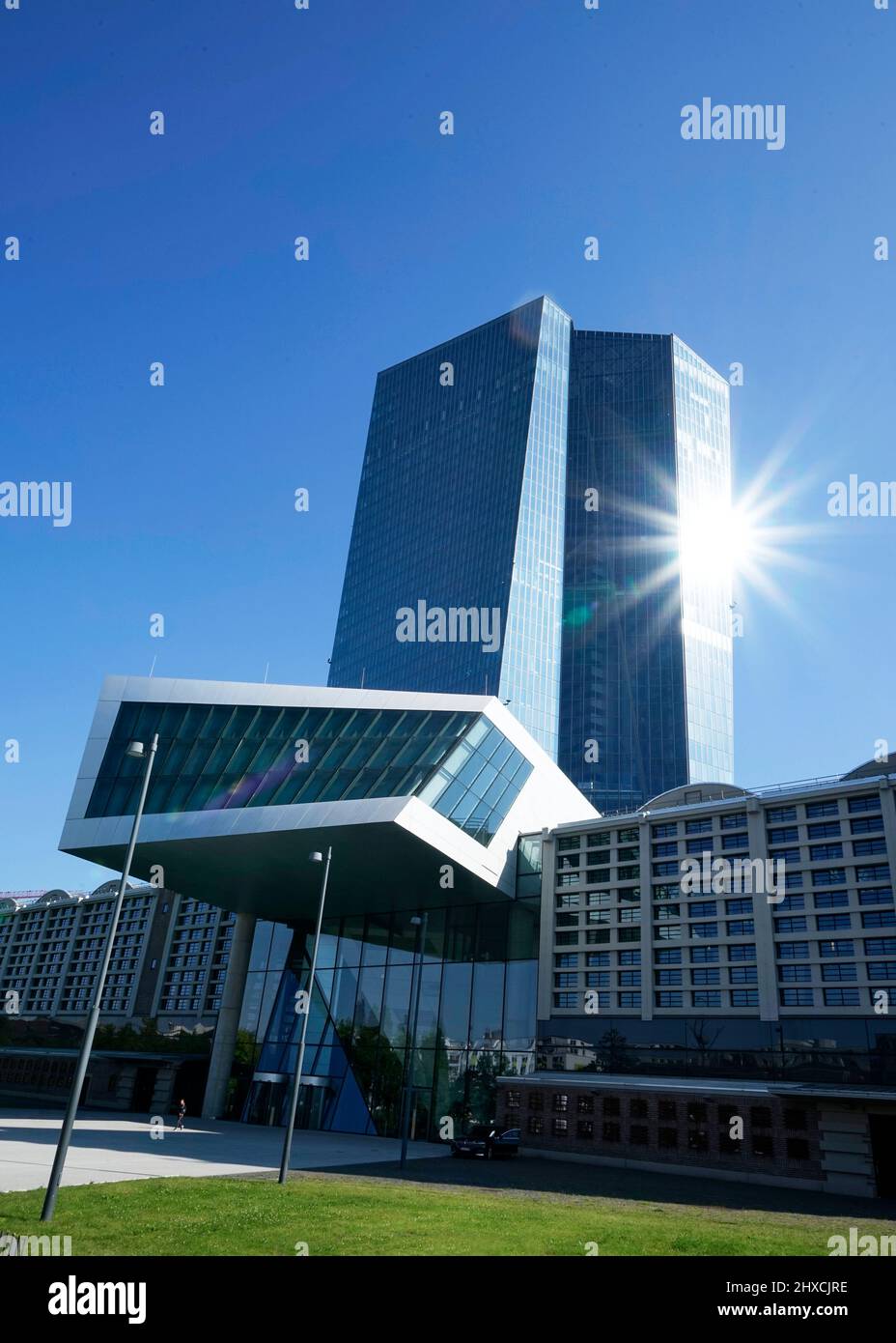 Deutschland, Hessen, Frankfurt, Europäische Zentralbank, EZB-Turm Stockfoto