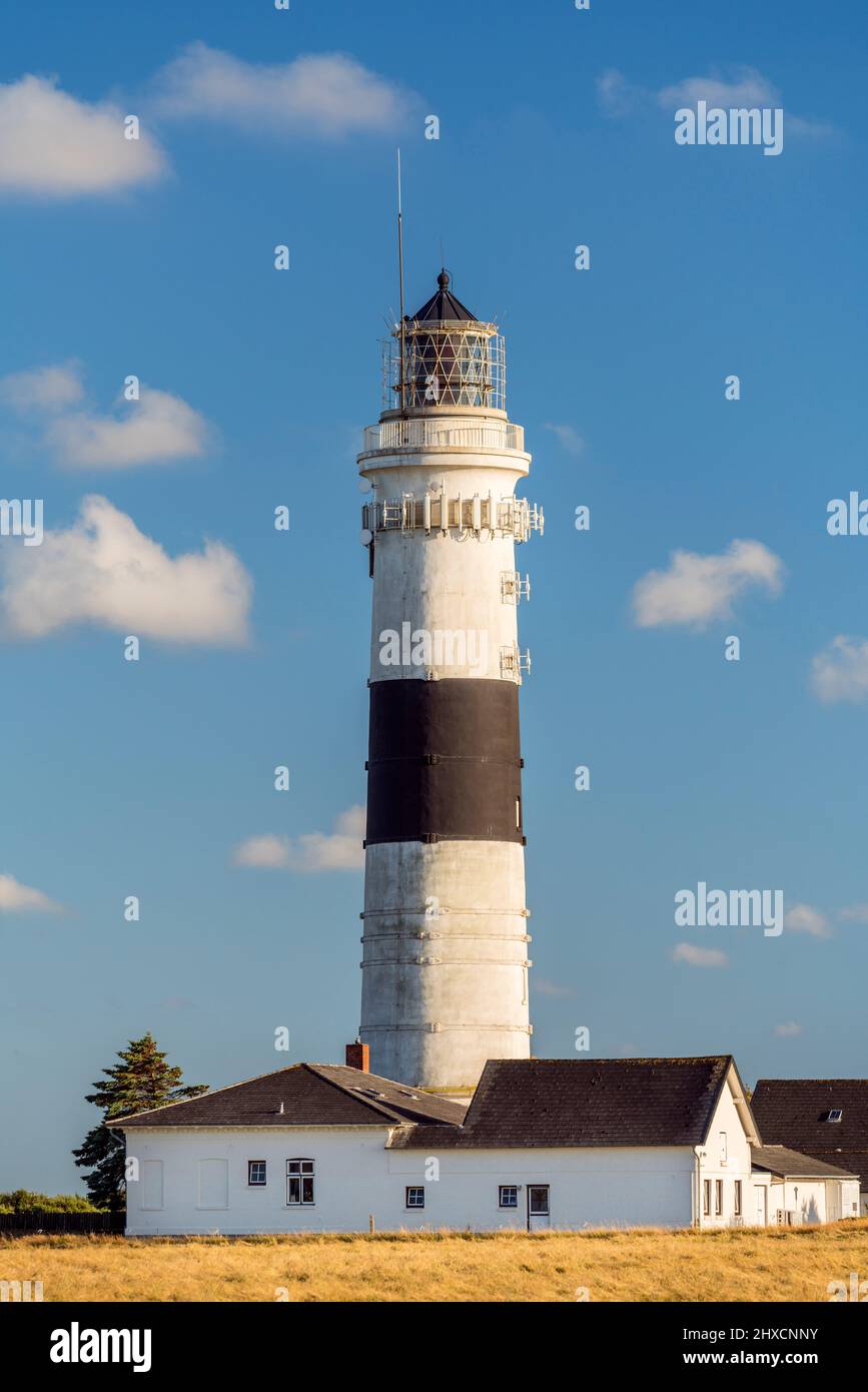 Red Cliff Lighthouse in Kampen, Sylt Island, Schleswig-Holstein, Deutschland Stockfoto