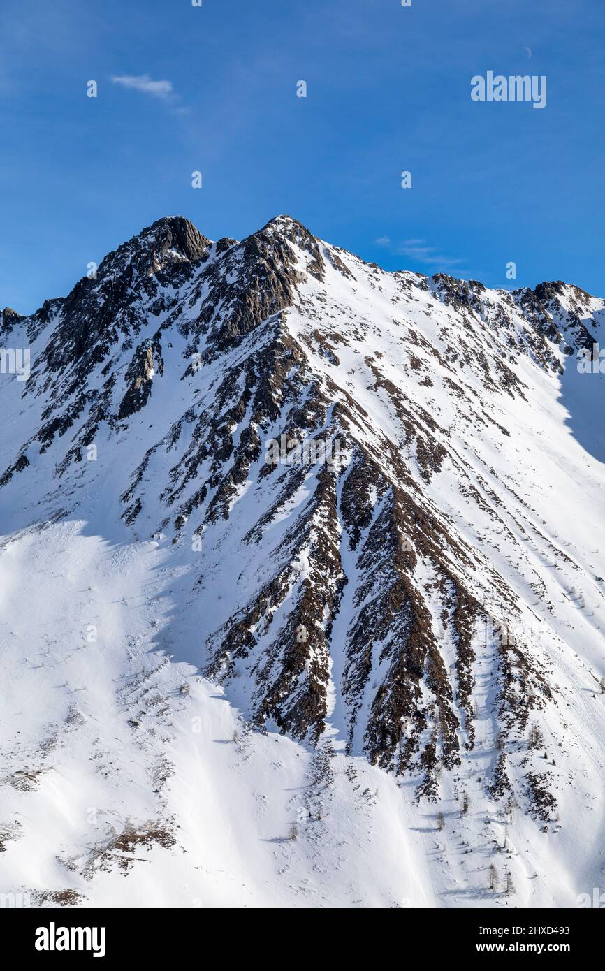 Europa, Italien, Südtirol, Provinz Bozen, Gsiesertal, Detail der Vorderen Gsieser Lenke, Villgraten Stockfoto