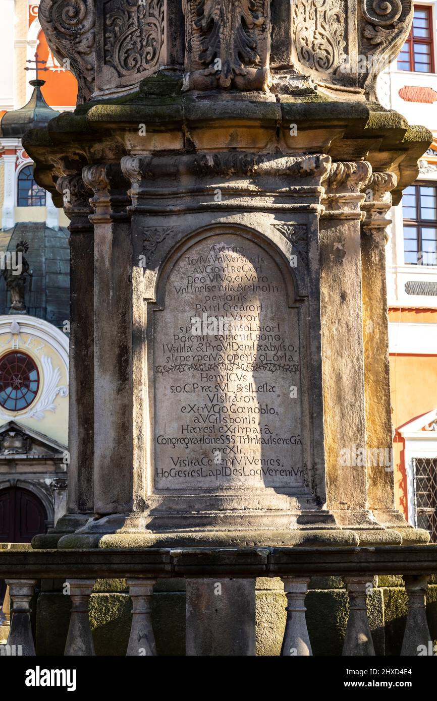 Europa, Polen, Niederschlesien, Zisterzienserkloster-Komplex in Henrykow Stockfoto