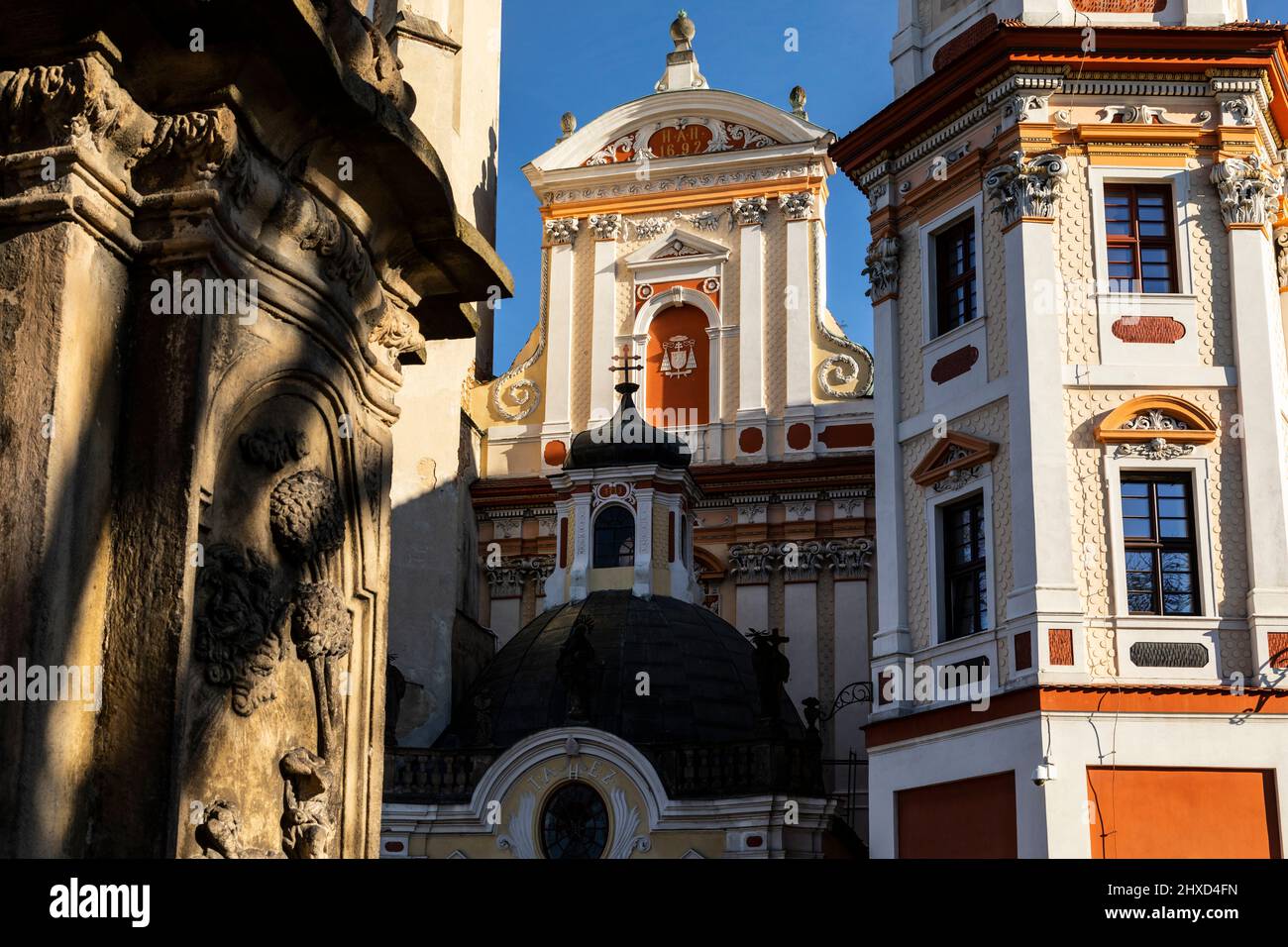 Europa, Polen, Niederschlesien, Zisterzienserkloster-Komplex in Henrykow Stockfoto