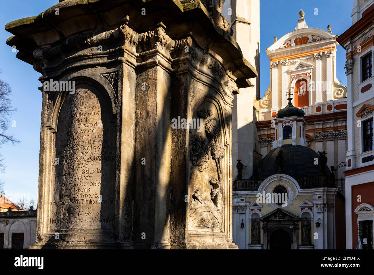 Europa, Polen, Niederschlesien, Zisterzienserkloster-Komplex in Henrykow Stockfoto