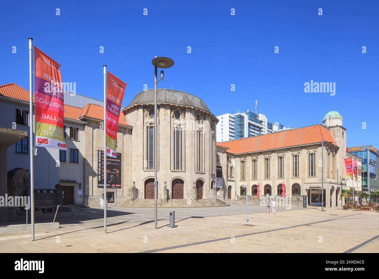 Stadttheater großes Haus am Theodor-Heuss-Platz, Bremerhaven, Bremen, Deutschland, europa Stockfoto