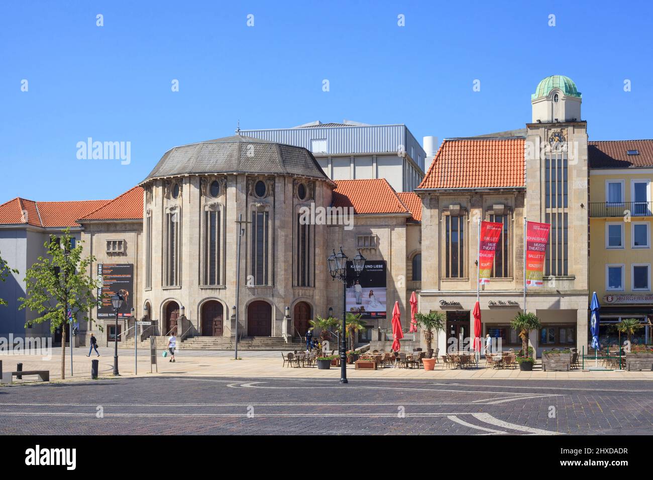 Stadttheater großes Haus am Theodor-Heuss-Platz, Bremerhaven, Bremen, Deutschland, europa Stockfoto
