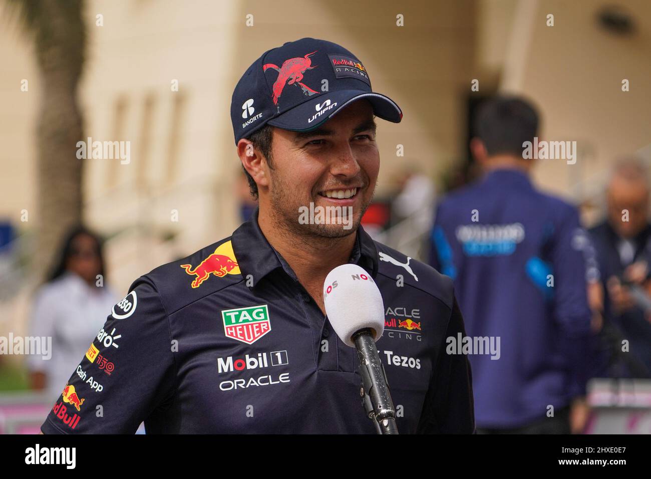 Bahrain International Circuit, Sakhir, Bahrain am 11. März 2022 Sergio Perez 11 (MEX), HONDA Red Bull Racing RB1 während des Tages 2 FORMEL 1 ARAMCO-VORSAISON-TESTS 2022 Eleanor Hoad Credit: Every Second Media/Alamy Live News Stockfoto