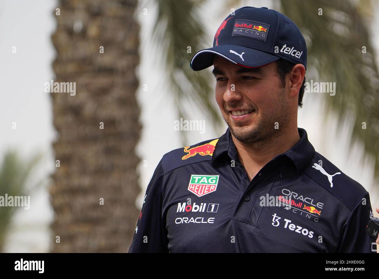 Bahrain International Circuit, Sakhir, Bahrain am 11. März 2022 Sergio Perez 11 (MEX), HONDA Red Bull Racing RB1 während des Tages 2 FORMEL 1 ARAMCO-VORSAISON-TESTS 2022 Eleanor Hoad Credit: Every Second Media/Alamy Live News Stockfoto