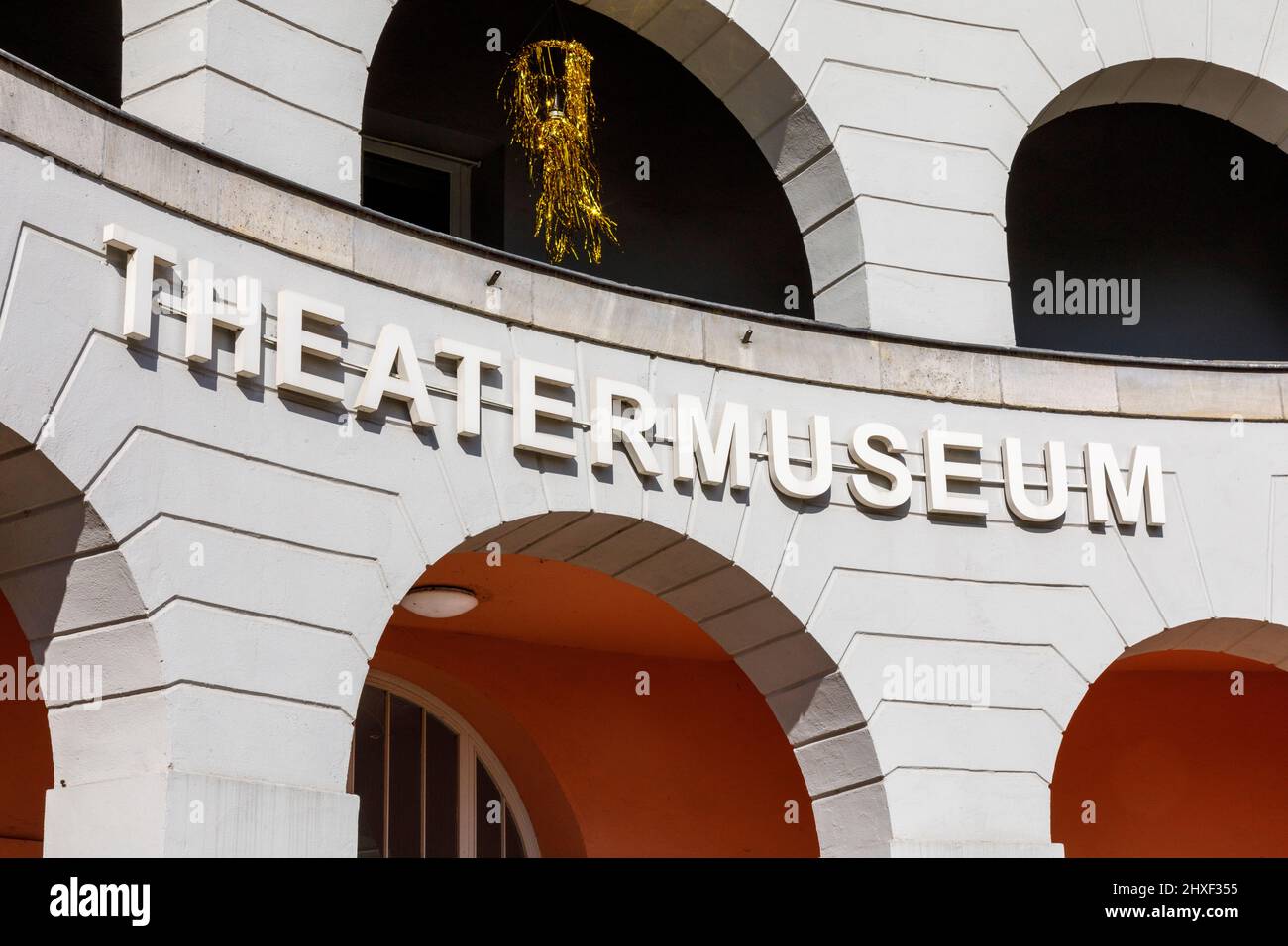 Theatermuseum Düsseldorf mit dem Dumont Lindemann Archiv im Hofgarten Stockfoto
