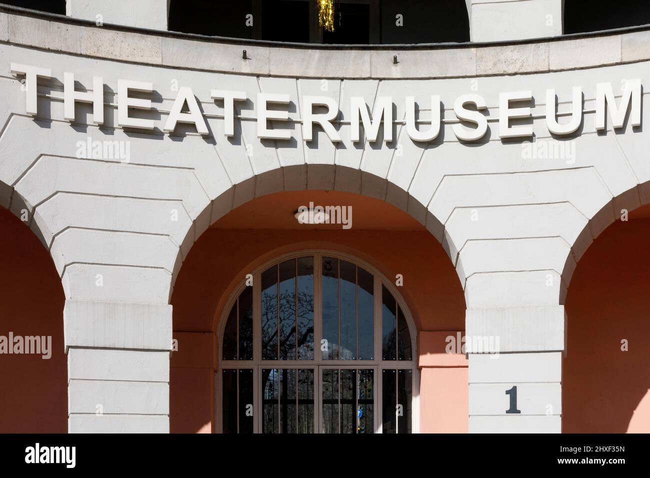 Theatermuseum Düsseldorf mit dem Dumont Lindemann Archiv im Hofgarten Stockfoto