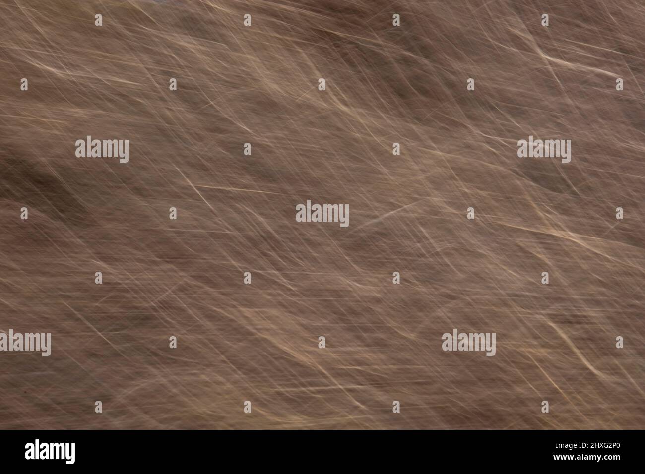 Braune Textur, Hintergrund mit Kratzern Stockfoto