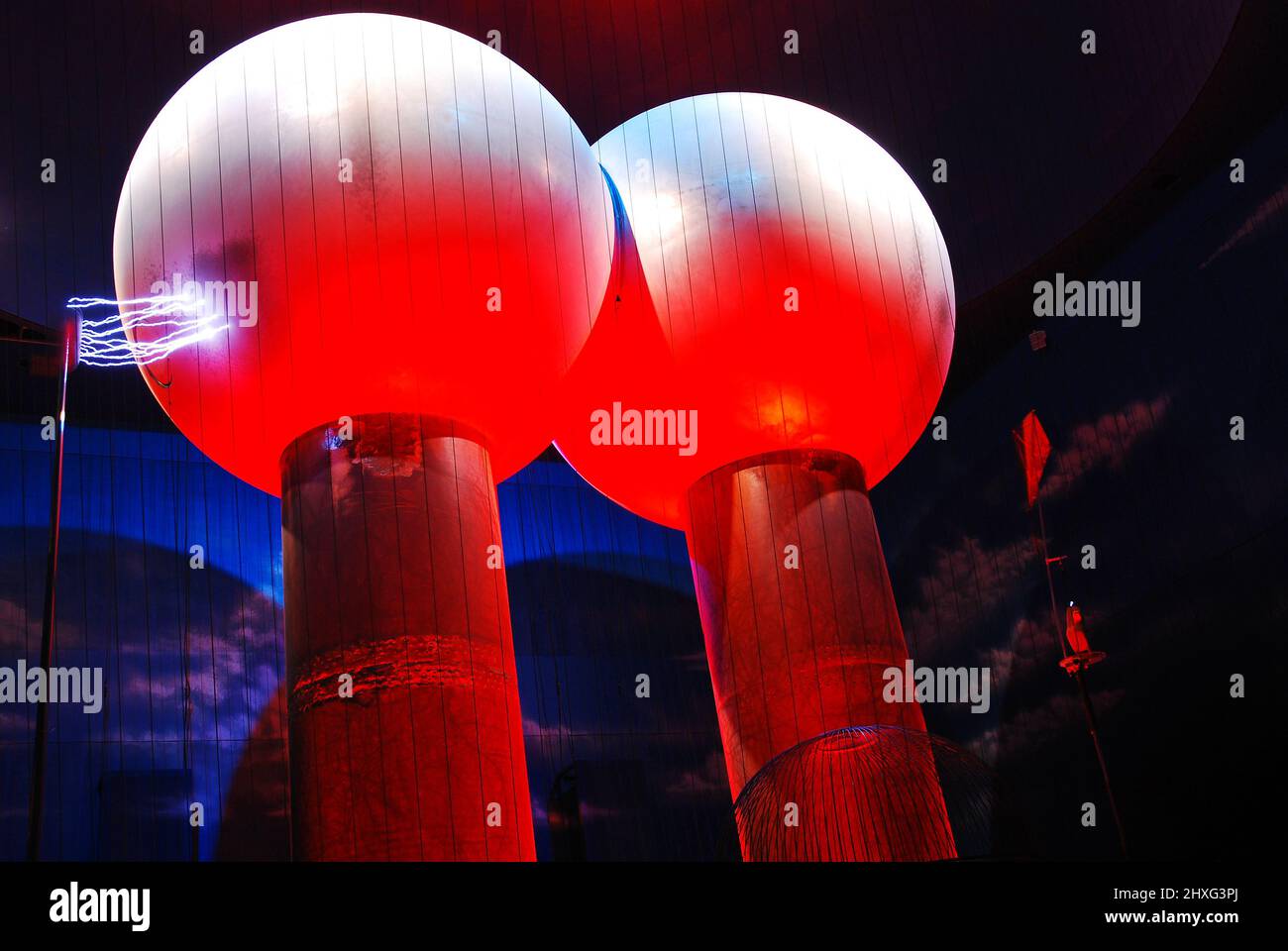 Globen eines Vander Graaf Generators Stockfoto